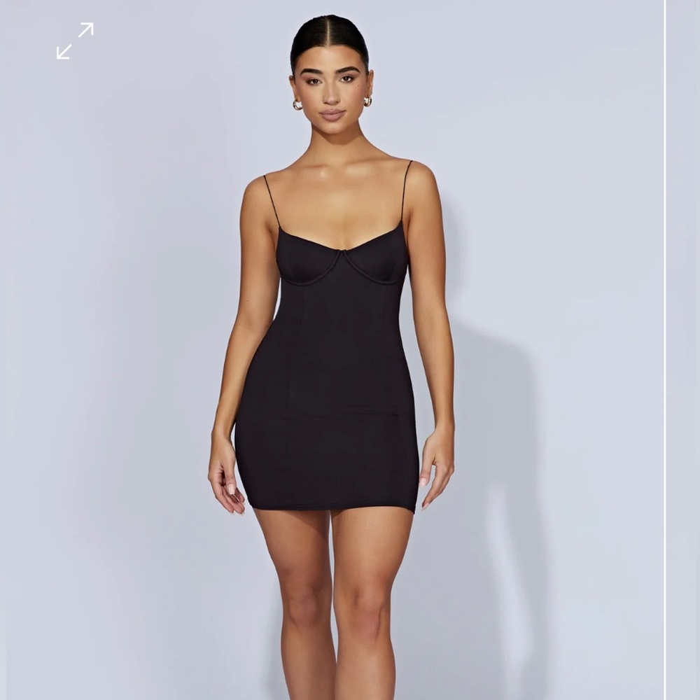 Meshki Misty contour Mini dress